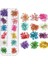 Gerçek Kuru Süsleme Çiçekleri 12'li Nail Art 3D 3
