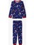 Lacivert Erkek Çocuk Bear Style Ayı Desenli Pijama Takımı 1