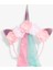 Renkli Kız Çocuk Unicorn Taç 1