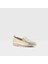 Roxıe-Tr - Hakiki Deri Gold Kadın Loafer 4