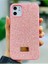 Iphone 12 ve 12 Pro Uyumlu Elmas Tasarımlı Taşlı Işıltılı Parlak Pırlanta Silikon Kılıf 2