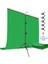 Green Screen Greenbox Chromakey T Stand Bar 150X200CM Yeşil Fon Perde Background Backdrop Çekim Set 1