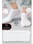 Ekonomik Bilek Boy Patik Çorap Yüksek Pamuklu 10 Çift Düz Desen Unisex 1