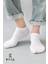 Ekonomik Bilek Boy Patik Çorap Yüksek Pamuklu 10 Çift Düz Desen Unisex 2