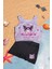 Karakter Baskılı Desenli Crop Kız Çocuk Mayo Bikini Takım 1
