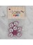 Loren Crafts Vişne Çürüğü 8 Li Balık Düğme - 572 1