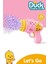 Duck Çok Delikli Pilli Köpük Atan Tabanca Oyuncağı 23 Delikli Bubble Gun 1