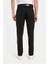 Erkek Regular Fit Rahat Kesim Kanvas Siyah Pantolon 5