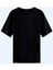 Kadın Modal Fitilli T-Shirt Siyah Renk 4