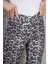 Leopar Desenli Boy Fit Kesik Paça Jean Leopar / 31 6