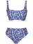 Pareolu Straplez Askılı Bikini Takım 2
