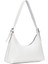 Kadın Baget El Kol ve Omuz Çantası Beyaz Suni Deri Suya Dayanıklı Orta Boy 1