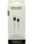 Mobilx Mu-09 27W Örgülü Işıklı Type-C To Lightning Hızlı Şarj ve Data Kablosu (1m) 2