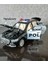 Metal Oyuncak Polis Araba Mercedes Maybach Model Araç Sesli Işıklı Çekbırak Diecast 23CM 4