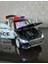 Metal Oyuncak Polis Araba Mercedes Maybach Model Araç Sesli Işıklı Çekbırak Diecast 23CM 5