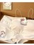 Beyaz Hello Kitty Crop Şort Alt Üst Takım 5