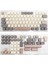 Anahtar Kapakları Pbt Key Cap Fit Laptop Pc Oyunu Ofisi Termal Süblimlenmiş Key Kapaklar A (Yurt Dışından) 1