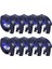 10PCS Etiket Maker Dymo Letratag Için Yatırlar Yeniden Doldurma 12MM x 4m Letra Etiketi Için Beyaz Plastik Etiket Bant Plus Lt Etiket Maker (Yurt Dışından) 1