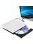 Harici CD DVD +/- Rw Drive USB 3 0 &amp Usb-C Taşınabilir CD &amp DVD Rom Burner Player Reader Writer Rewriter Disk Drive Beyaz (Yurt Dışından) 2
