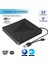 Harici DVD Sürücü CD DVD -/+Rw Player Burner Dizüstü Bilgisayar Bilgisayar Defterleri Için Taşınabilir Optik Sürücü Windows 11 10 Mac (Yurt Dışından) 2