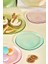 Flare 12 Parça Renkli Servis Tabağı ve Pasta Tabağı Seti 2