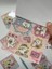 30 Sayfa 352 Adet Pembe-Mavi Tonları Su Geçirmez Lucky Cat Temalı Sticker Defteri /sticker/çıkartma 4