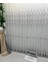 Nivemeshome Milano 4014 Gümüş Detaylı 1/3 Sık Pileli Tül Perde Apm 2
