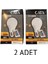 CT-4058 Kumandalı LED Ampul 9W Beyaz - 2’li Paket 2