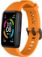 Huawei Band 6 Uyumlu Krd-47 Uyumlu Kordon Tygo - Turuncu 1
