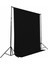 Seyyar Siyah Fon Perde (Katlanabilir Kumaş) 3x3 Metre 3