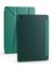 Galaxy Tab A7 10.4 T500 2020 Kılıf Uyumlu Lckc Tri Folding Kalem Bölmeli Standlı Kılıf-Koyu Yeşil 1