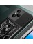 Honor 400 Pro Kılıf Magnetik Standlı Kamera Korumalı Zore Sürgülü Vega Kapak - Siyah 5