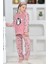 Yeni Sezon Sonbahar/kış Kız Çocuk Penguen Desenli Polar Pijama Takımı 4994 4