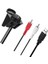 4825 USB 2rca 3.5mm Aux Araç Içi Kontrol Paneli Uzatma Ek Kablosu 4
