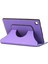 Galaxy Tab A8 10.5 SM-X200 (2021) Uyumlu Lckc Fest Dönebilen Standlı Kılıf-Lila 1