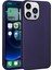 Apple iPhone 14 Pro Max Kılıf Lckc Premier Silikon Kapak-Derin Mor 1
