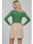 Tek Omuz Ipli Bluz Yeşil T4328 3