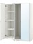 Pax Gardırop, Beyaz-Aynalı Cam, 150X60X201 cm 3