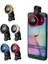 Süper Geniş Açı Özçekim Kamera Lens Iphone 5/5 S/6/6 Artı Samsung Galaxy Not 3, 5 7