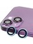 Bfs iPhone 15 Raze Metal Kamera Lens - Mavi 1