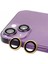 Bfs iPhone 15 Raze Metal Kamera Lens - Sarı 1