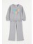 Kız Çocuk Renkli Payet Nakışlı 2’li Eşofman Takımı (Sweatshirt + Alt) 10760 1
