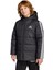 Essentials 3-Stripes Padded Siyah Çocuk Mont 1