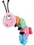 Peluş Kedi Oyuncağı Catnipli Tırtıl 13CM 1