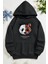 Unisex Panda Baskılı Sweatshirt 2