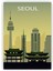 Seoul Seul Ahşap Poster 20X29 cm 1
