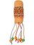 Flamingo Boncuklu Silindir Kedi Oyuncağı 4X22X4CM 1