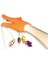 Flamingo Peluş Fareli Eldiven Kedi Oyuncağı 16CM 1