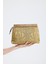 Kadın Hardal Otantik Desen Clutch Çanta 1