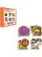 Bfs Nessiworld KAL-1019-1020 Chiva, Ahşap Ip Geçirme- Safari Hayvanlar 1